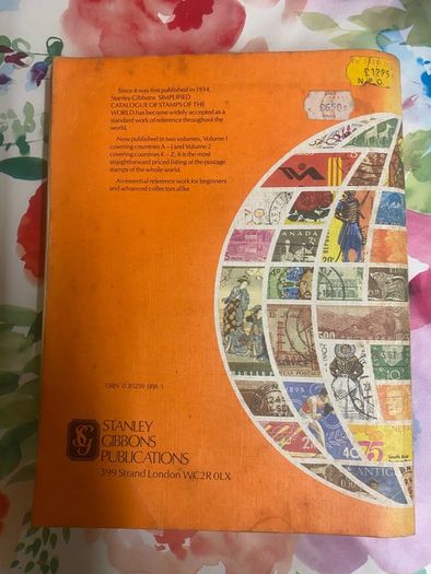 stamp book Stanley Gibbons simplified catalogue stamps of the world 1985 : an illustrated and volume guide ... . Volume 1