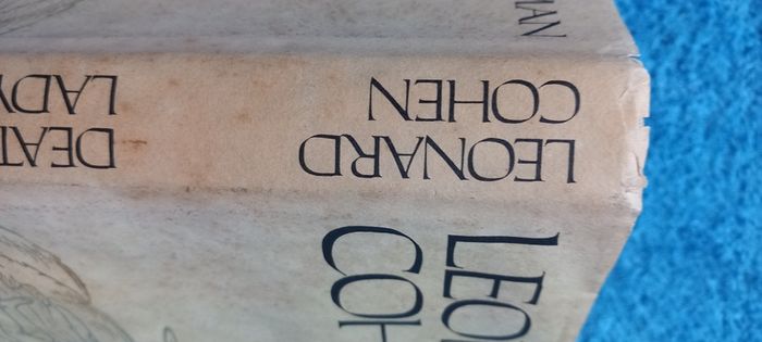 Signed Leonard Cohen Death Of A Lady's Man Hardback1978