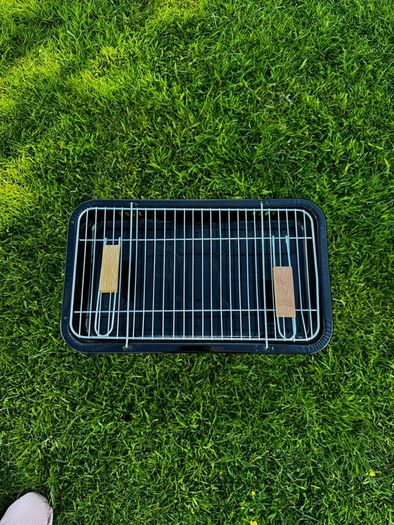portable folding charcoal bbq grill - new