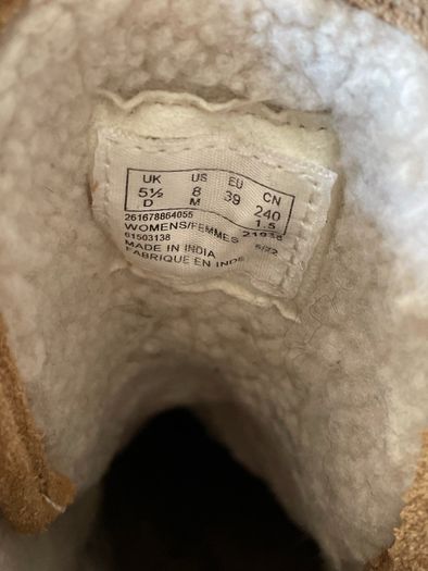 Clarks ankle women winter boots size 5.5 EU 39