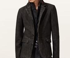 Leather jacket All saints it was wear just 2 times !