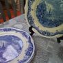 Blue/White Display Plate from Grindley Image 6