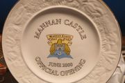 Belleek Mannan Castle Golf Club plate