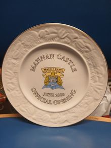 Belleek Mannan Castle Golf Club plate