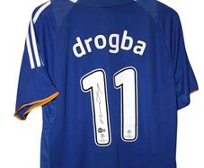 Signed Drogba Jersey