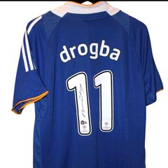 Signed Drogba Jersey