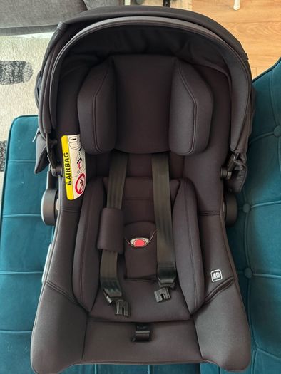 Nuna PIPA urbn car seat + Nuna LYTL newborn bassinet/carrycot + adaptor