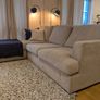 DFS Grey L-Shaped Sofa Image 2