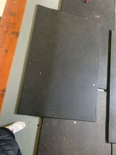 Rubber floor mats