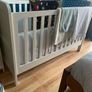 Heaton Cot Bed  and premium dual core cod-bed mattress Image 3