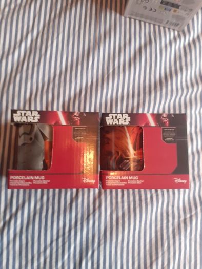 2 star wars mugs