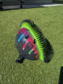 Mohawk helmet