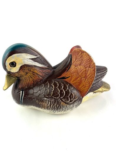 Vintage Malevolti duck figurines