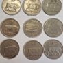 Irish Coins - 5p Coins 1970s - Pack of 9 coins Image 3