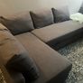 Grey Corner Sofa Bed with Storage - Excellent Condition Image 5