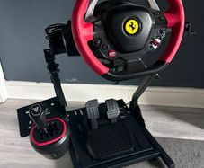 Ferrari Xbox steering wheel set