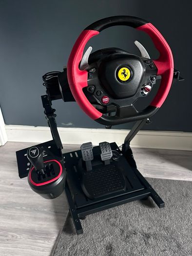 Ferrari Xbox steering wheel set
