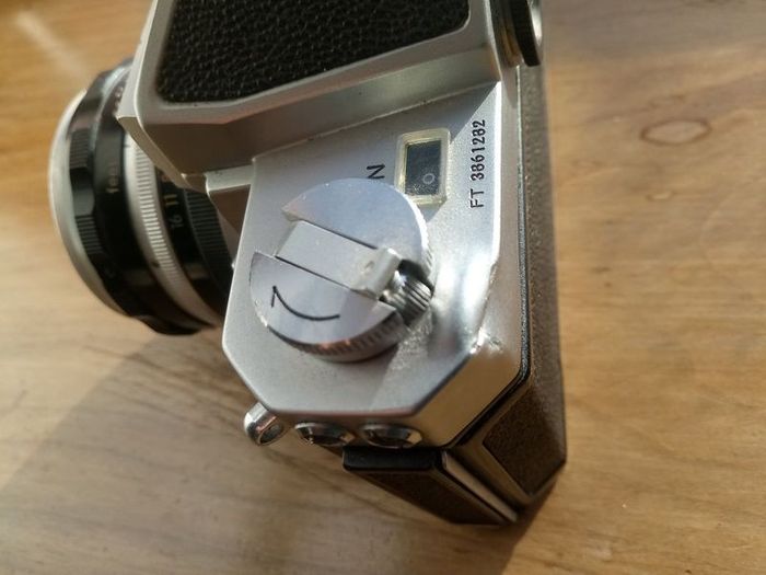 Vintage Nikon Nikomat FT Film Camera + Nikkor S Lens