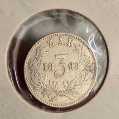 3 pence ZAR 1893