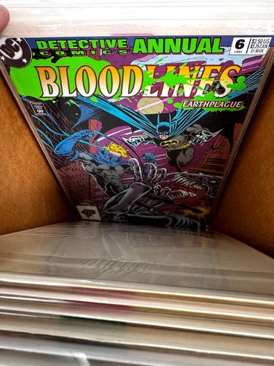 Detective Comics Batman Long Comic Box w 215 comics for Sale
