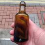 2 Antique Butter Colour Bottles Image 10