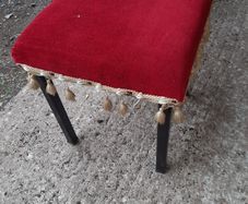 vintage footstool