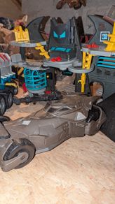 bat mobile and imaginex bat cave
