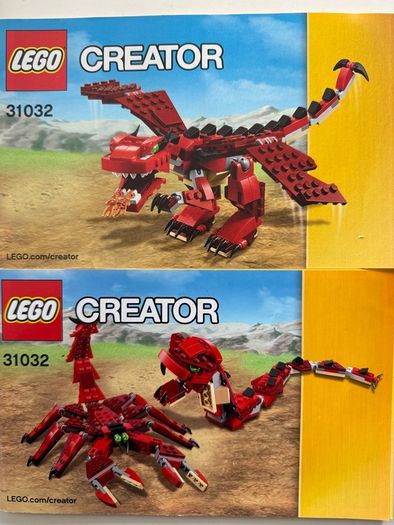 Lego Creator Red Creatures 31032