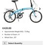 folding bike carrera intercity Image 8