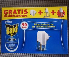 Raid Electric Mosquito Repellent Set - 90 Nights (EU 2-Pin Plug)