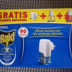 Raid Electric Mosquito Repellent Set - 90 Nights (EU 2-Pin Plug)