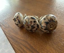 Cabinet Drawer Cupboard Ceramic  Knobs