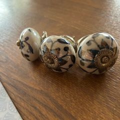 Cabinet Drawer Cupboard Ceramic  Knobs