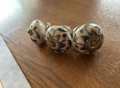 Cabinet Drawer Cupboard Ceramic  Knobs