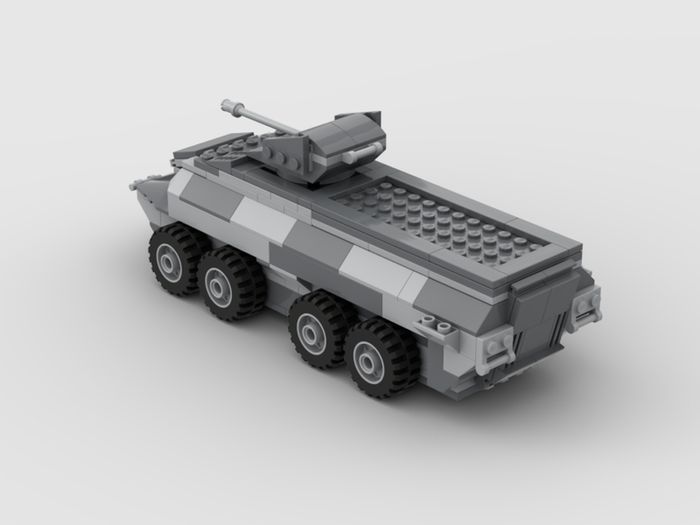Lego Military APC MOC Instructions