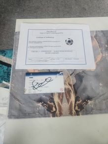 frank lampard signed ticket