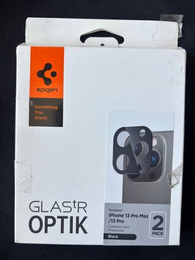 Spigen iPhone 13 and 13 Pro Bundle EZ Fit Screen & Optik Lens Protectors