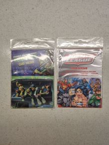 Superman and Mutant Ninja Turtle Card Holders