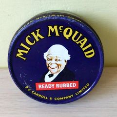 Mick McQuaid Tin