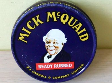 Mick McQuaid Tin