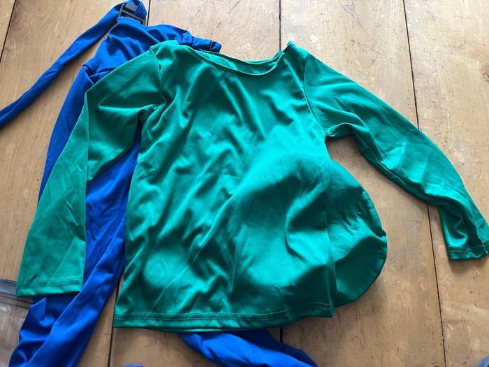 Costume boys green workman