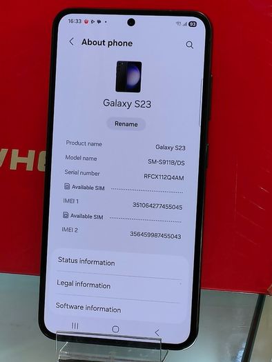 Samsung Galaxy S23 128GB Dual Sim Factory Unlocked Black
