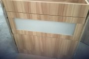 Floor standing sink unit cabinet.