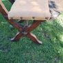 3 solid oak chairs  antique Image 2