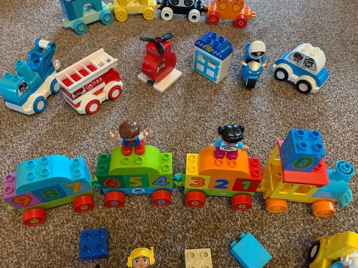 LEGO Duplo Train and cars