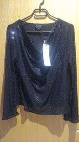 River Island sequin top
