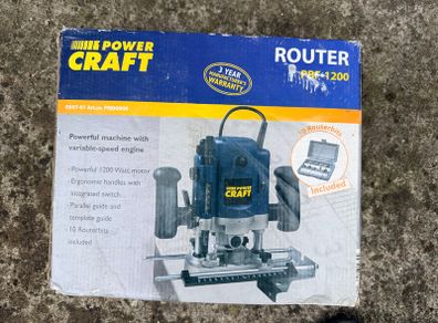 1200W variable speed power router - new in box