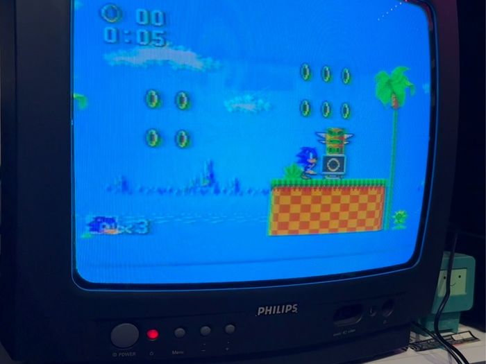 Rare Sega Master System II Sonic Built-In-Excellent Condition