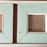 Turquoise Rustic Collage Frame for 5 Photos or Prints Image 2