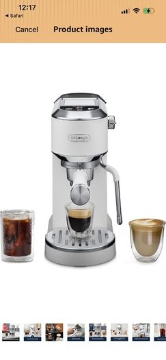 Dedica Duo Espresso Machine, Hot, Iced, and Cold brew